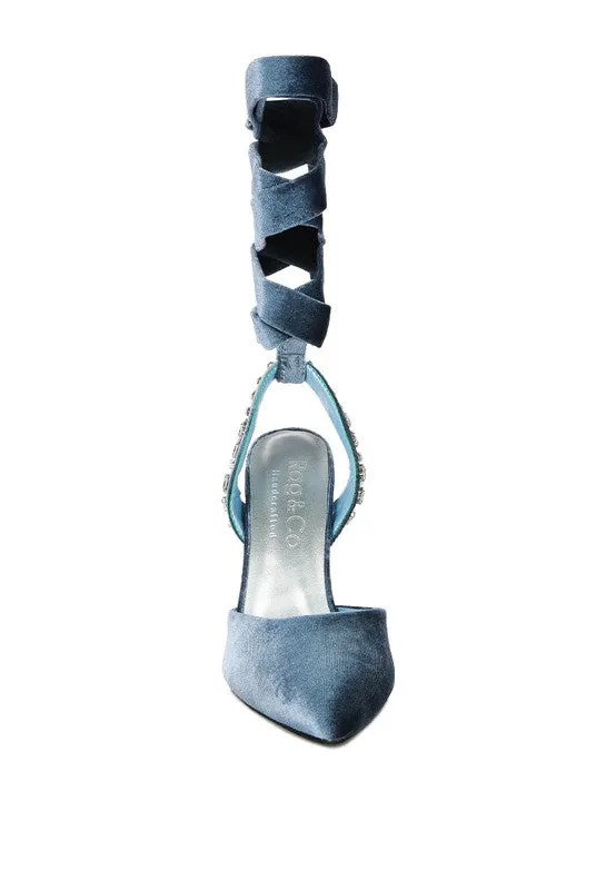 Diamante Heeled Sandals