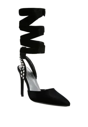Diamante Heeled Sandals