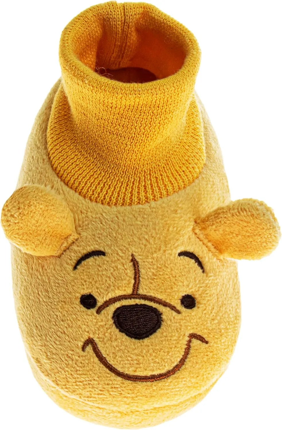 Disney Baby Booties Girls Boys Infant Shoes - Mickey, Minnie and Winnie the Pooh First Walker Warm Socks Newborn Crib Slippers (Size 2,3,4 Infant)