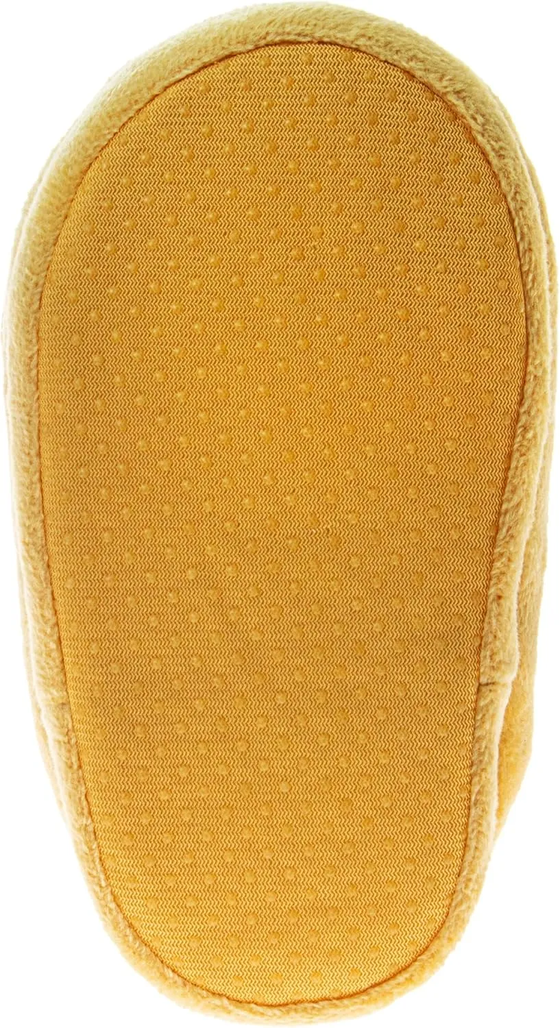 Disney Baby Booties Girls Boys Infant Shoes - Mickey, Minnie and Winnie the Pooh First Walker Warm Socks Newborn Crib Slippers (Size 2,3,4 Infant)