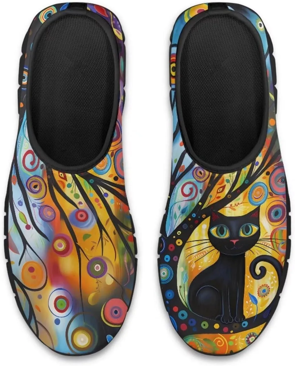 Doojoayie Artistic Shoes for Women Slip On Sneakers Summer Tennis Shoes for Walking