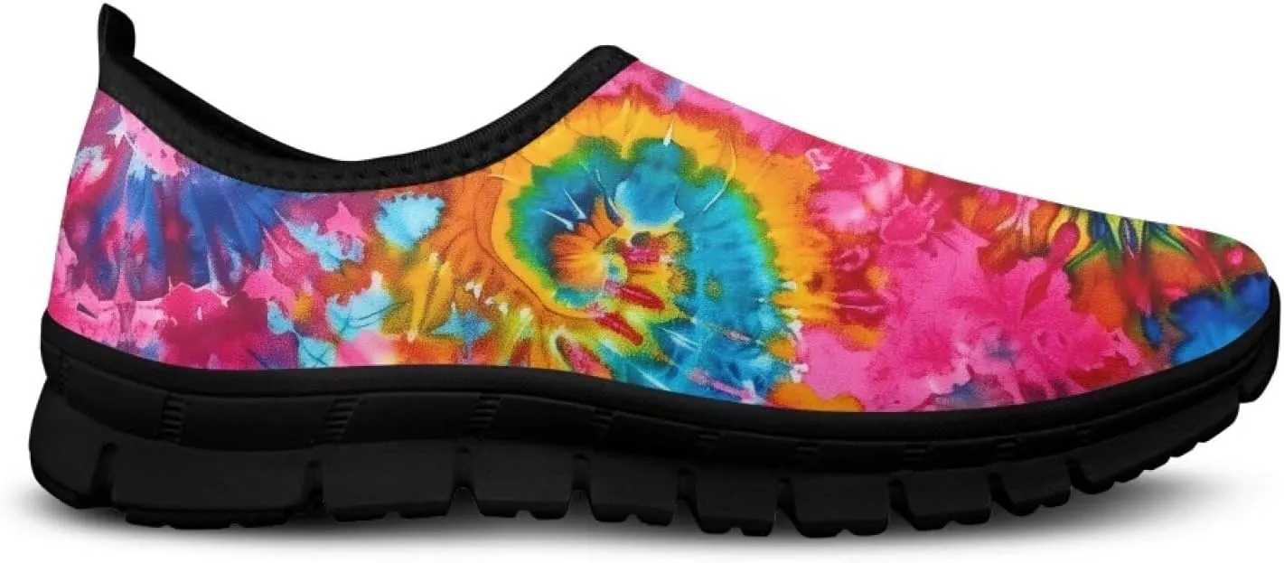 Doojoayie Artistic Shoes for Women Slip On Sneakers Summer Tennis Shoes for Walking