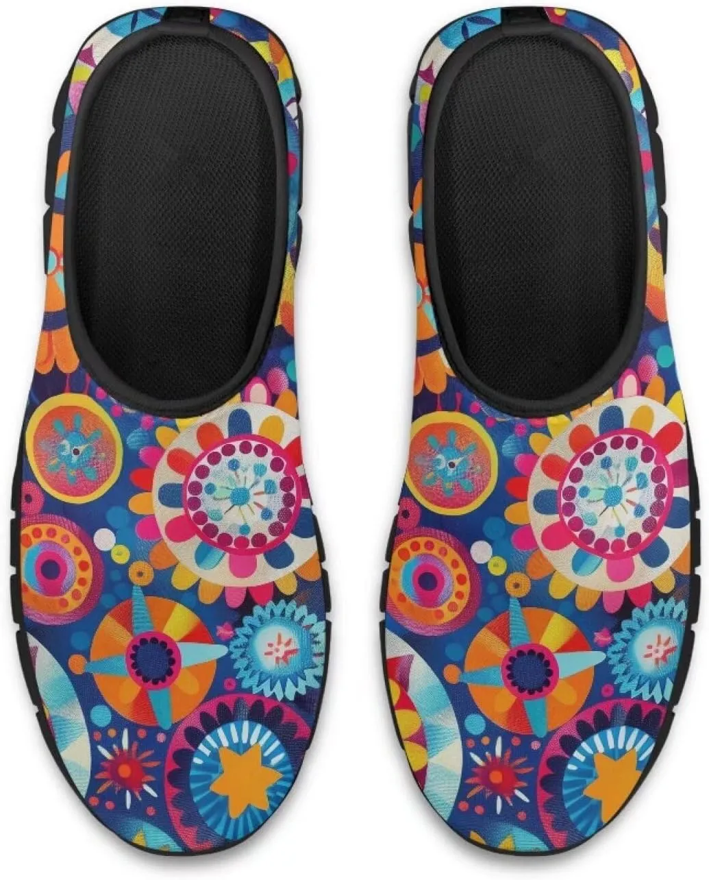 Doojoayie Artistic Shoes for Women Slip On Sneakers Summer Tennis Shoes for Walking