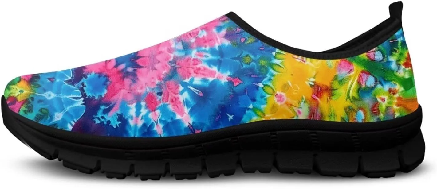 Doojoayie Artistic Shoes for Women Slip On Sneakers Summer Tennis Shoes for Walking
