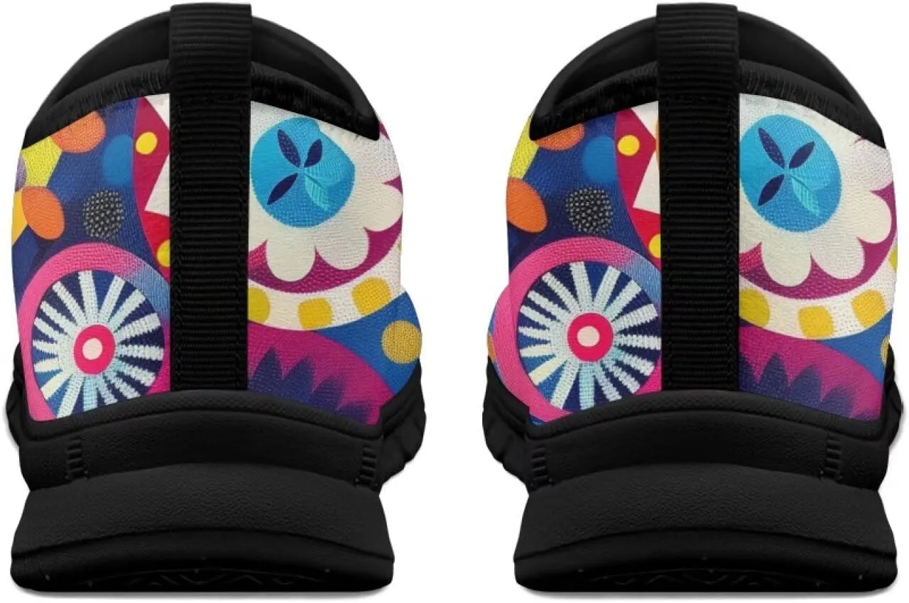 Doojoayie Artistic Shoes for Women Slip On Sneakers Summer Tennis Shoes for Walking