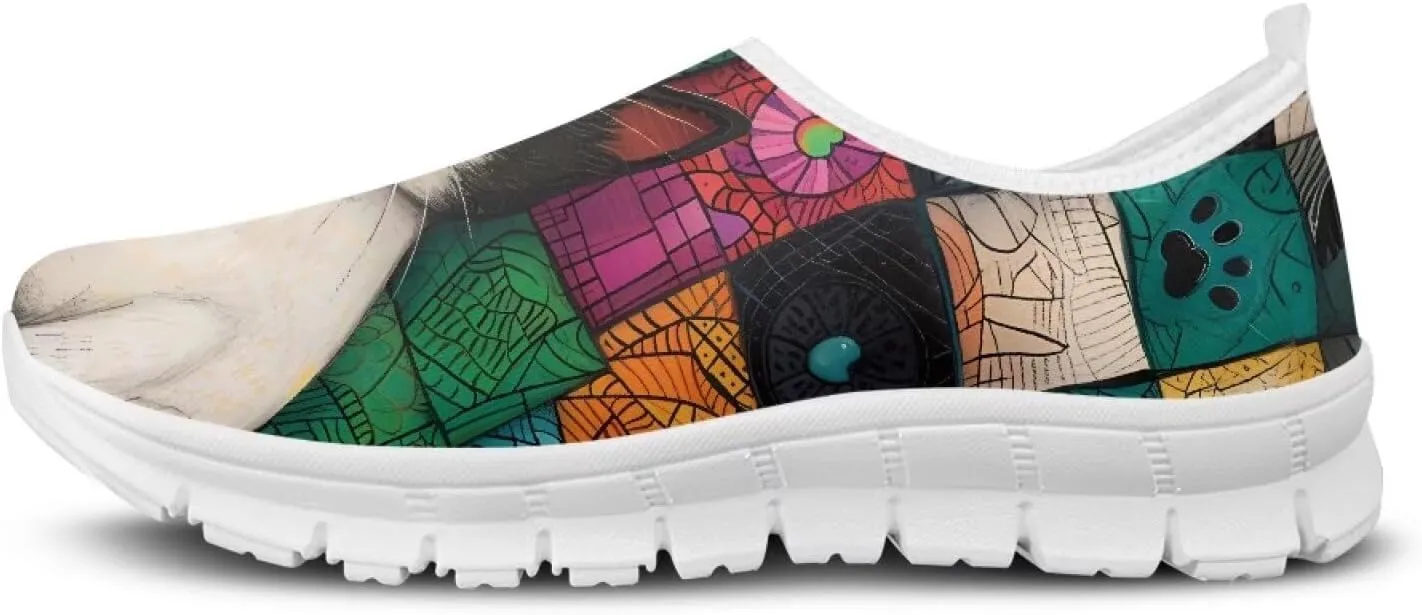 Doojoayie Womens Slip On Shoes Casual for Teens Walking Easy to Put On or Off