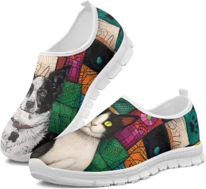 Doojoayie Womens Slip On Shoes Casual for Teens Walking Easy to Put On or Off