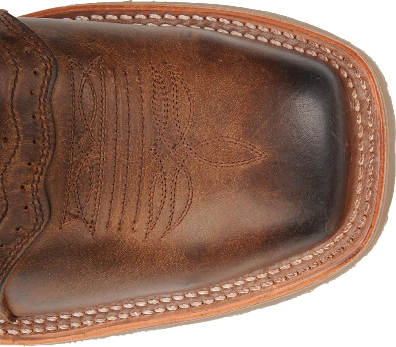 DOUBLE-H 11" Dwight Steel Toe Western Boots for Men - Texon Insole with Cork Inlay, Oil- and Slip-Resistant I.C.E. Outsole, EH-Rated and Made in USA
