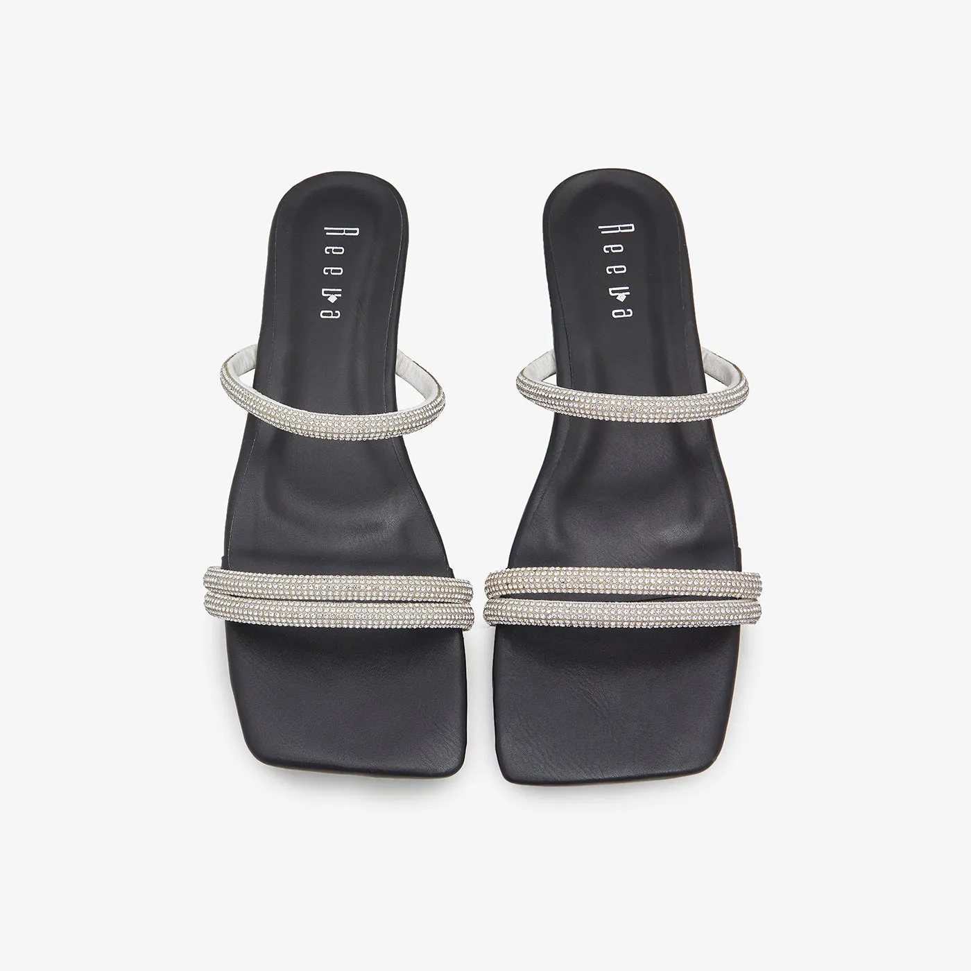 Double Strap Fancy Flats