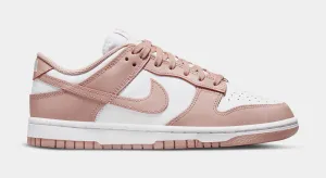 Dunk Low Womens Lifestyle Shoes (White/Rose Whisper)