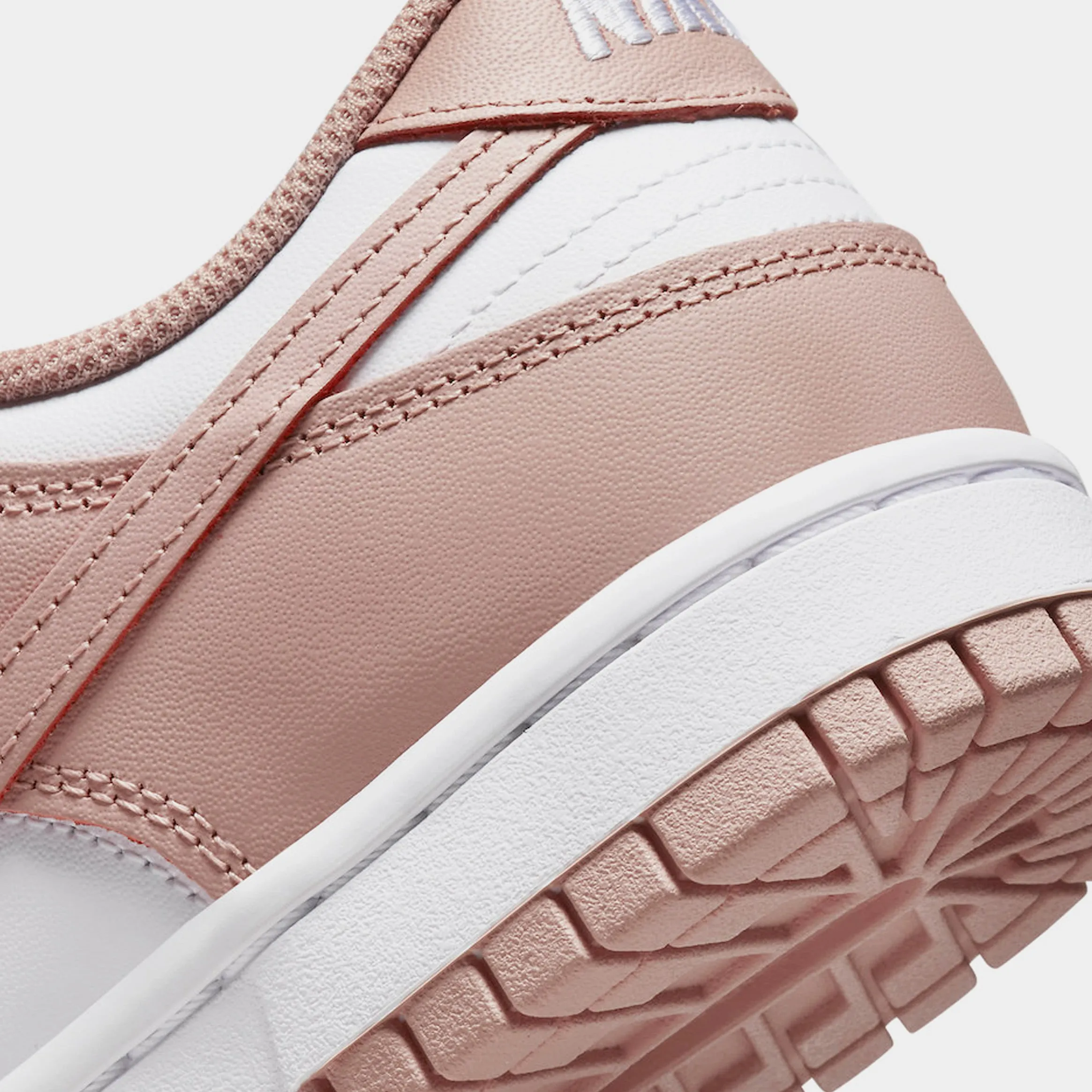 Dunk Low Womens Lifestyle Shoes (White/Rose Whisper)