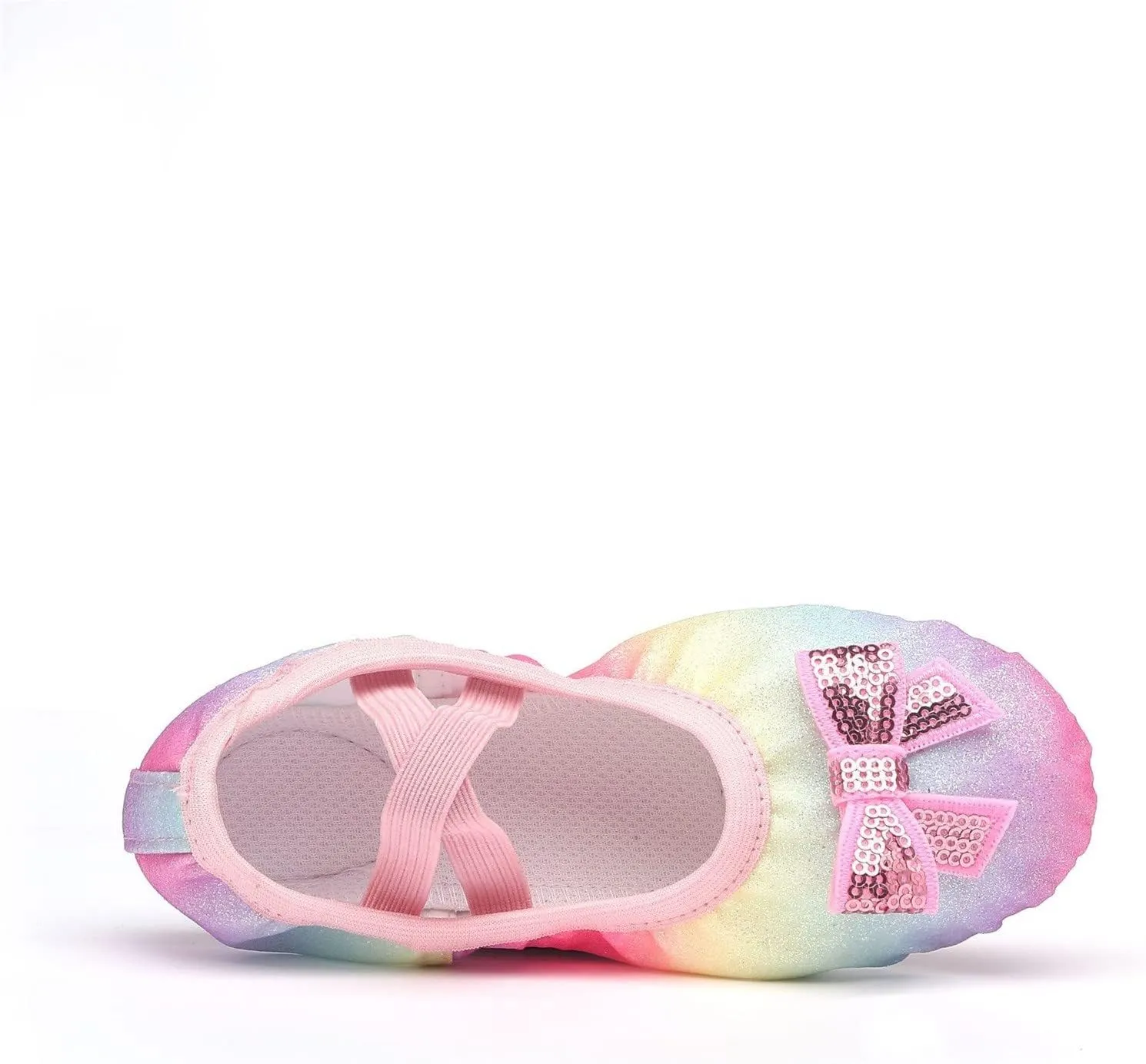 EnJoCho Girls Cartoon Foot Warmer Children Shoes Dance Shoes Warm Dance Ballet Performance Indoor Shoes Yoga Dance Shoes
