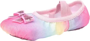 EnJoCho Girls Cartoon Foot Warmer Children Shoes Dance Shoes Warm Dance Ballet Performance Indoor Shoes Yoga Dance Shoes