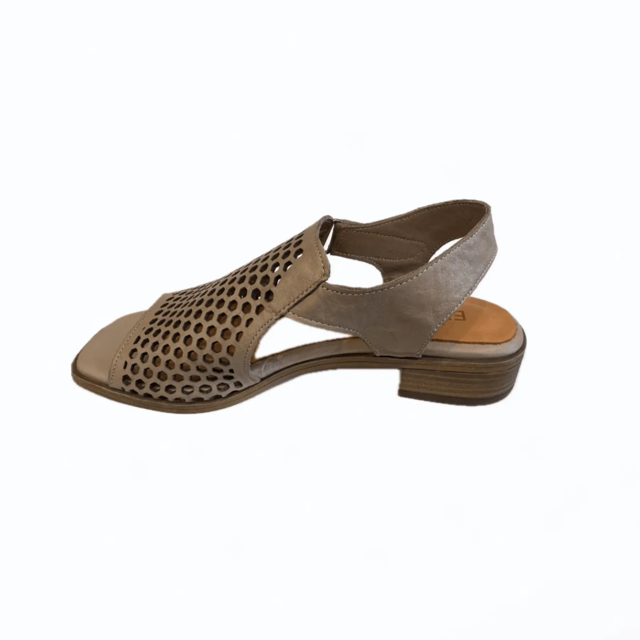 Everly Women's Tessa 01 Perf Heels- Dark Stone