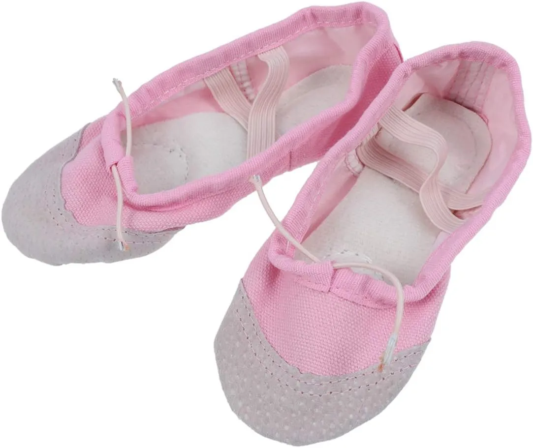 EXCEART Pointe Shoe House Slippers for Women Dance Gymnastics Shoe Kids Ballet Shoes Indoor Slippers Womens Slippers Canvas Ballet Shoes Flats Girl Child Pink Aldult Yoga Shoes