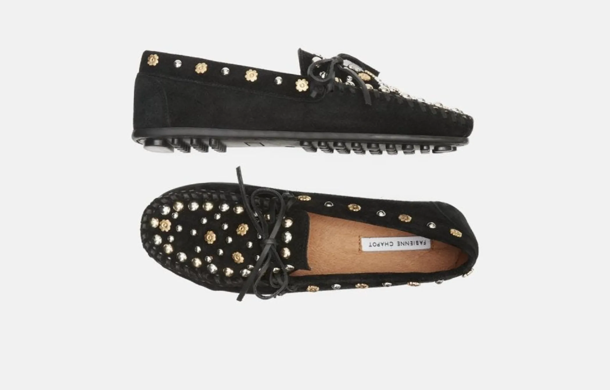 Fabienne Chapot Moccasin Allover Studs