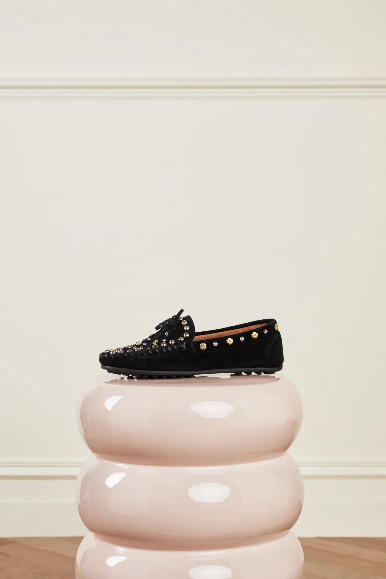 Fabienne Chapot Moccasin Allover Studs