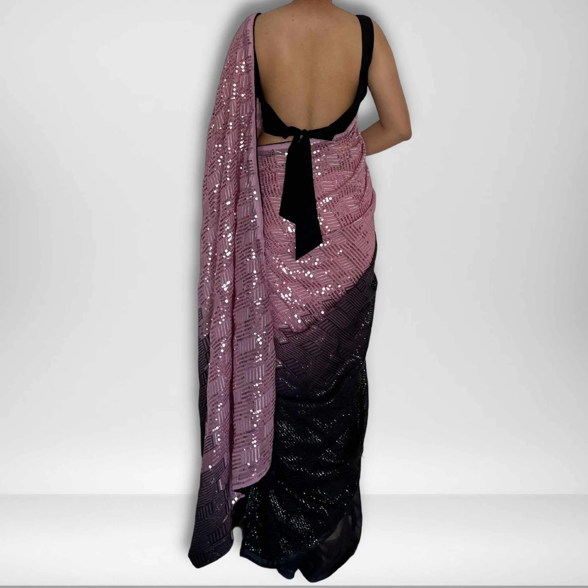 Farha | Sequin Saree