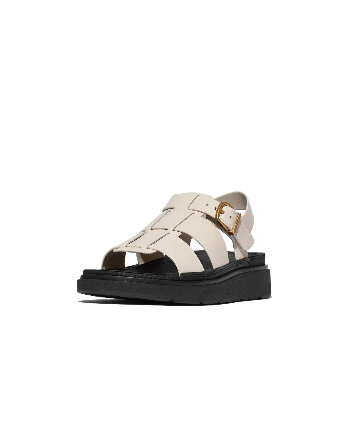 FitFlop Gen-FF Leather Fisherman Sandals Paris Beige
