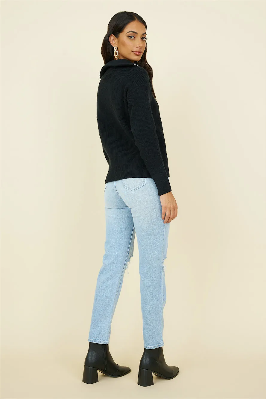Forever More Knit Black