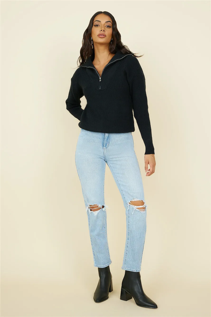 Forever More Knit Black
