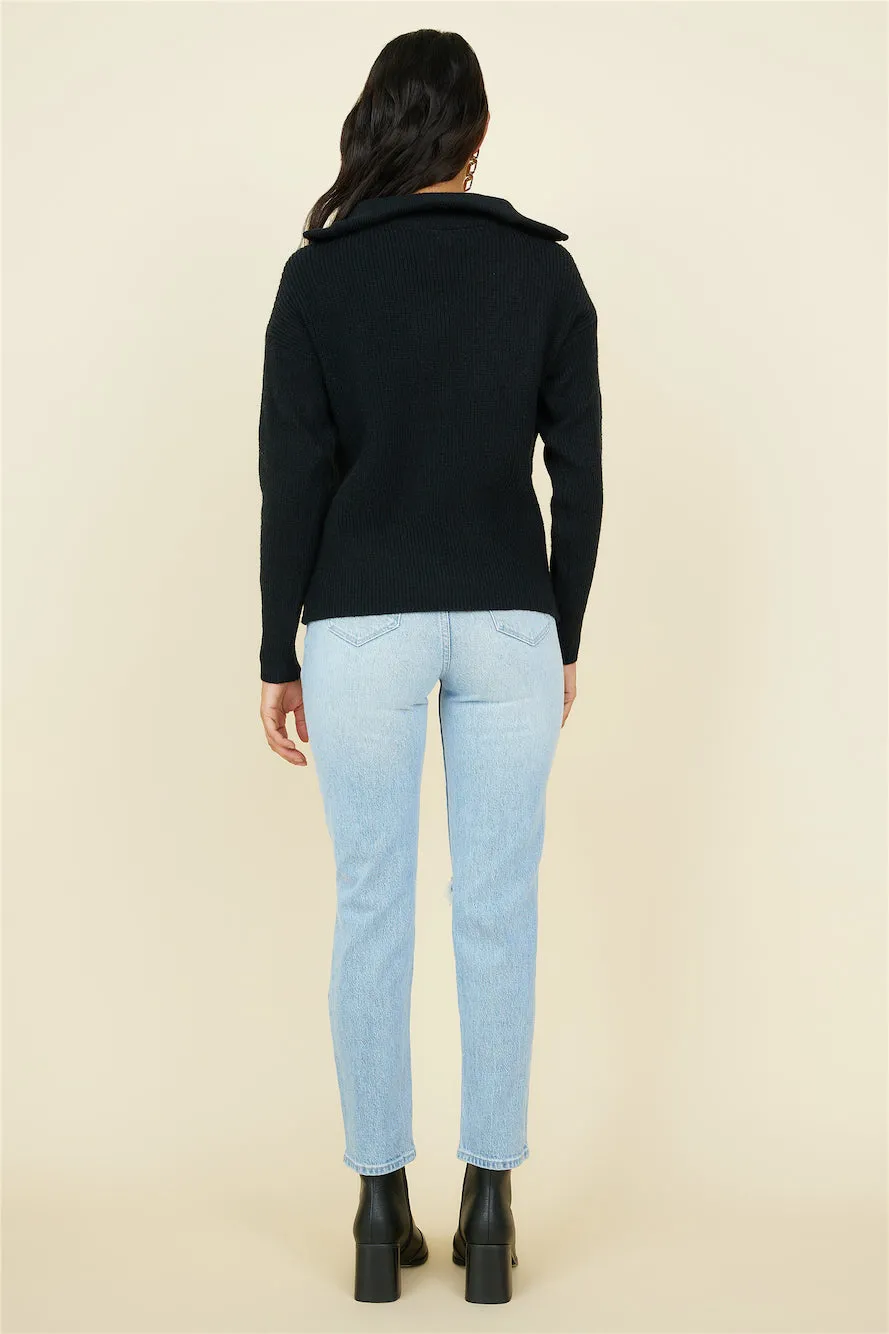Forever More Knit Black