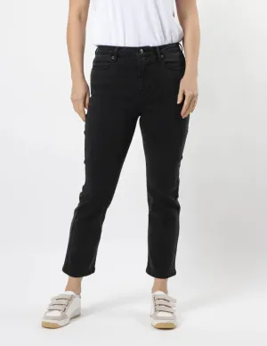 Frankie Jean Washed Black Stella   Gemma