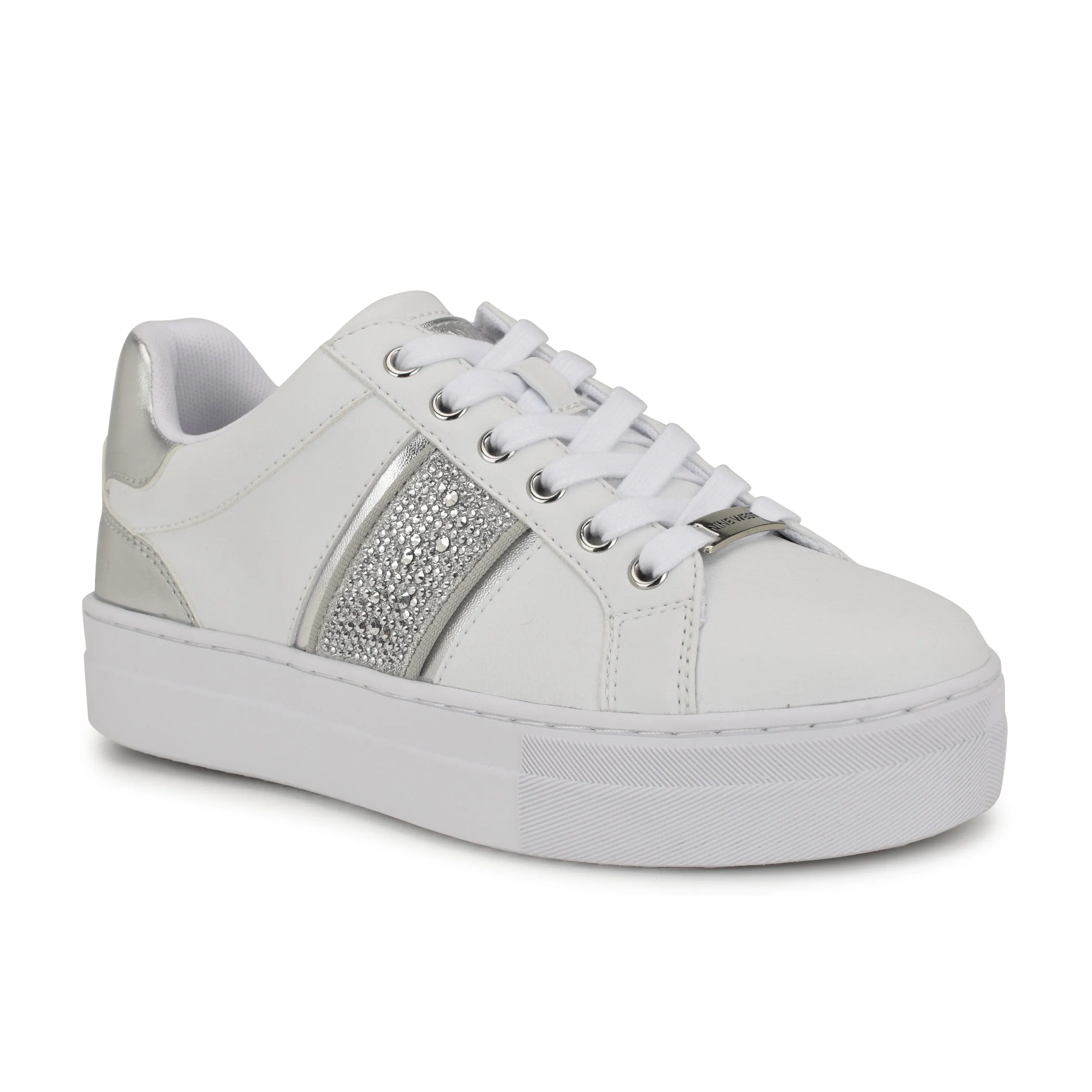 Gator Lace Up Platform Sneakers