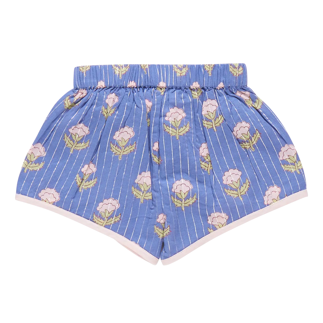Girls Millie Short - Periwinkle Small Bud