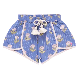 Girls Millie Short - Periwinkle Small Bud
