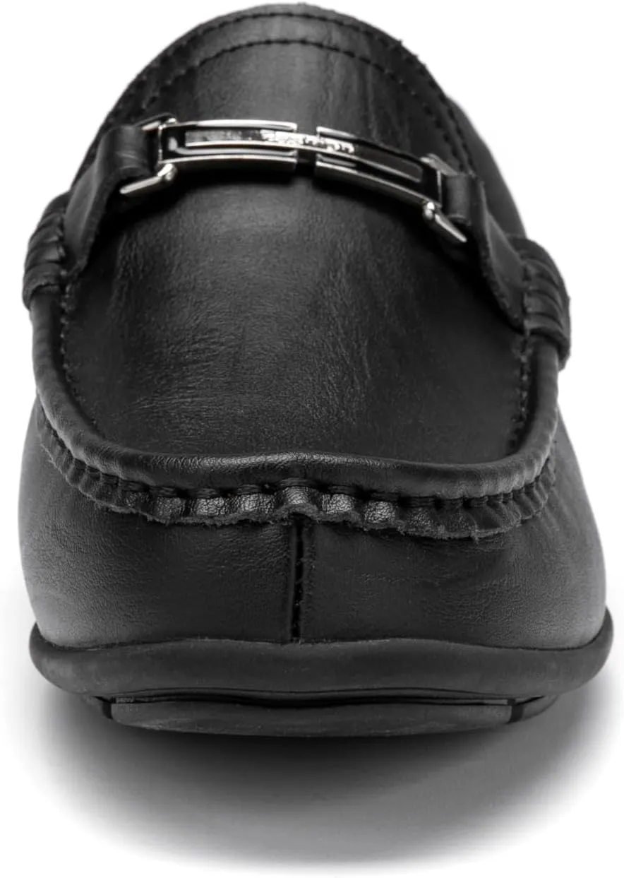 Go Tour Mens Casual Leather Fashion Slip on Loafers Shoes
