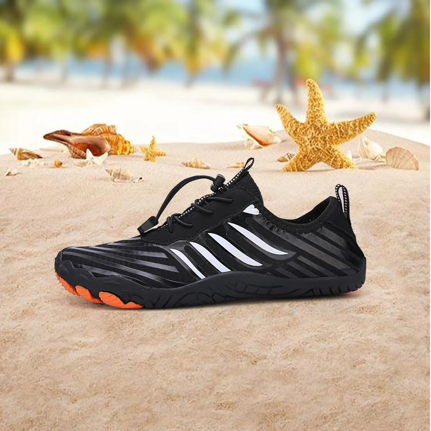 Grounded Footwear for Men Women Summer Lightweight Slip On Quick Dry Barefoot Shoes Sneakers Comfortable Breathable Wide Toe Box Water Shoes Outdoor Hiking Footwear