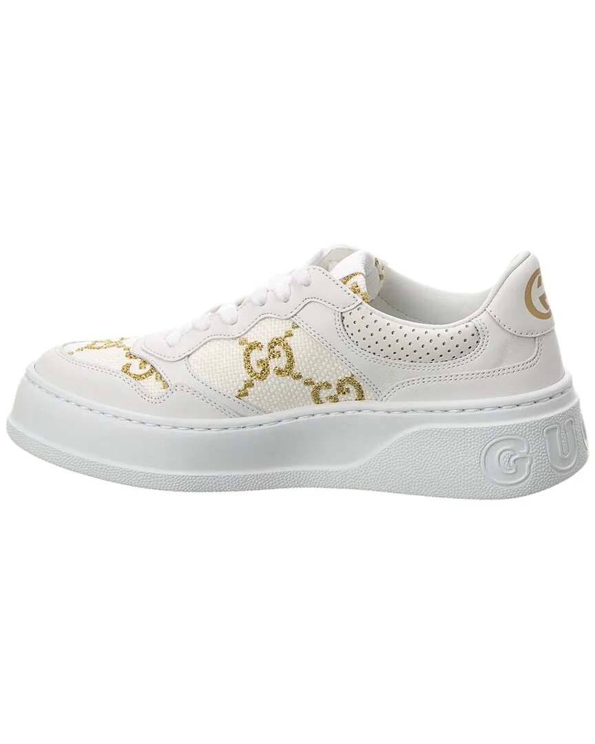 Gucci GG Canvas & Leather Sneaker