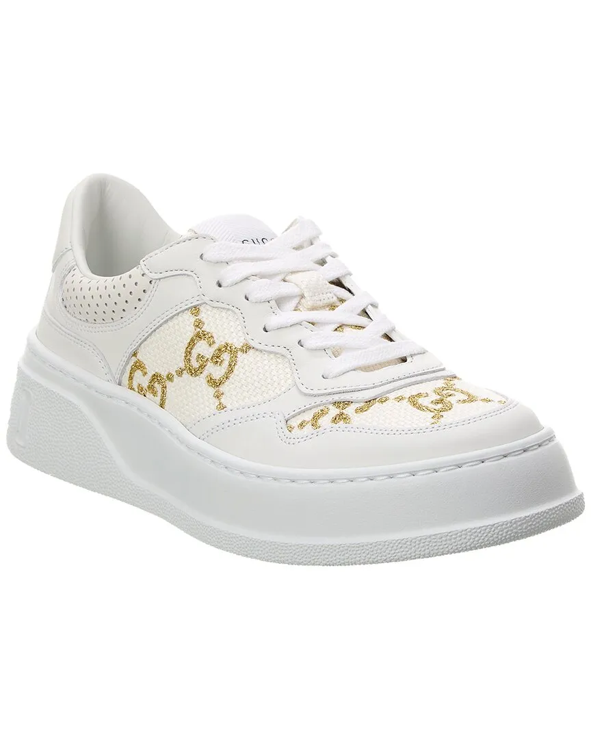 Gucci GG Canvas & Leather Sneaker