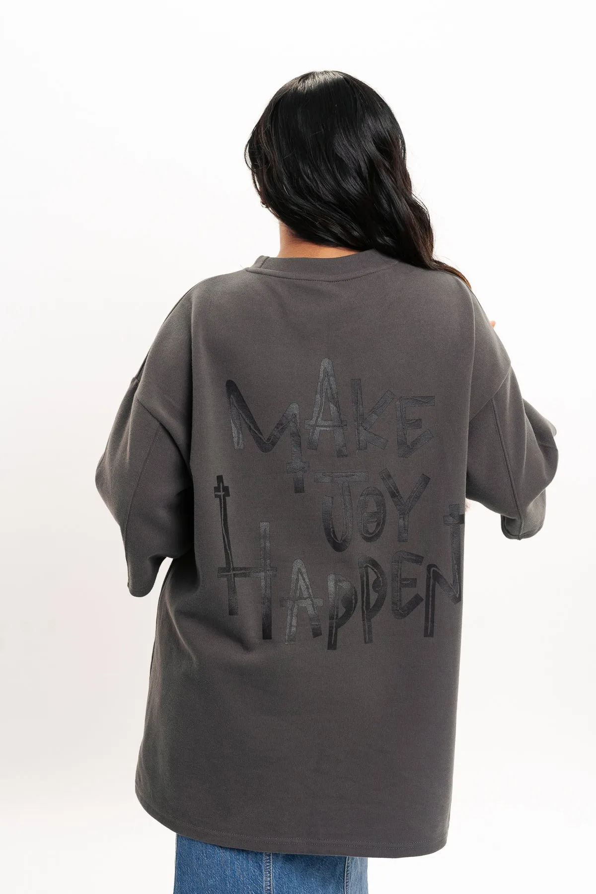 Heavyweight Youth Tee In Grey