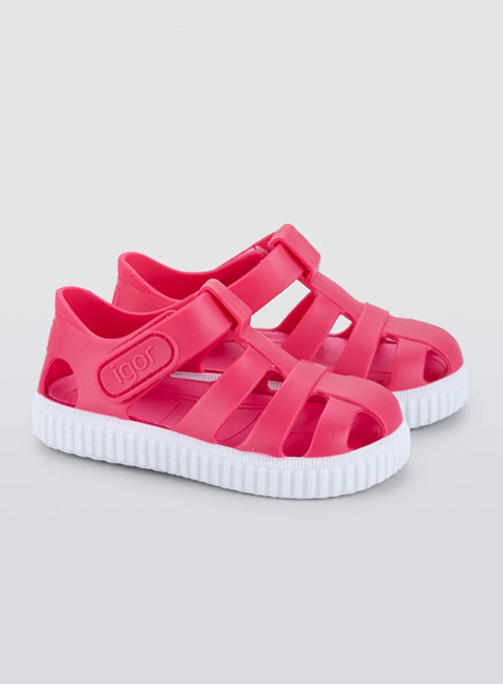 Igor Nico Fisherman Jelly Sandals in Fuchsia