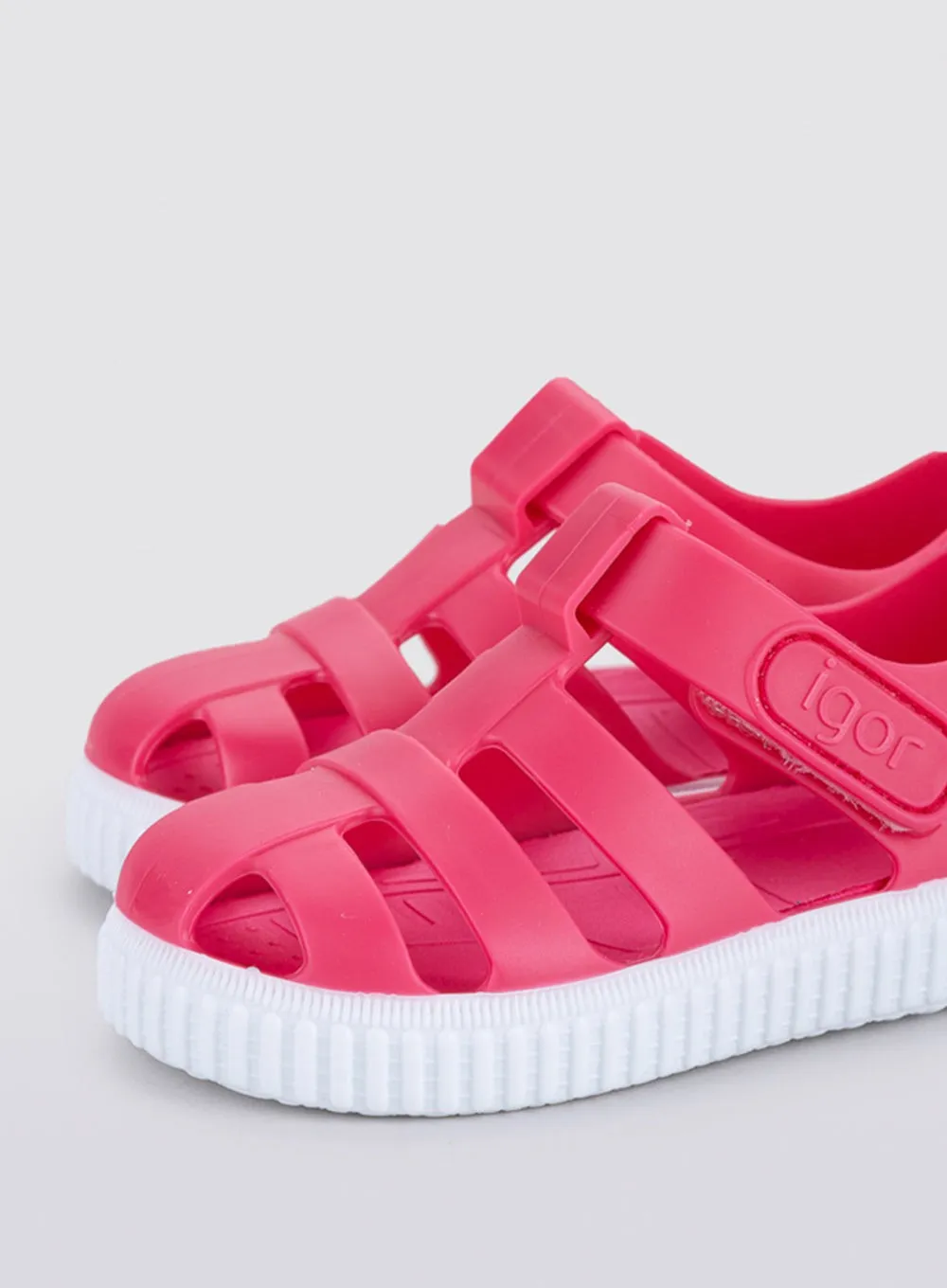 Igor Nico Fisherman Jelly Sandals in Fuchsia