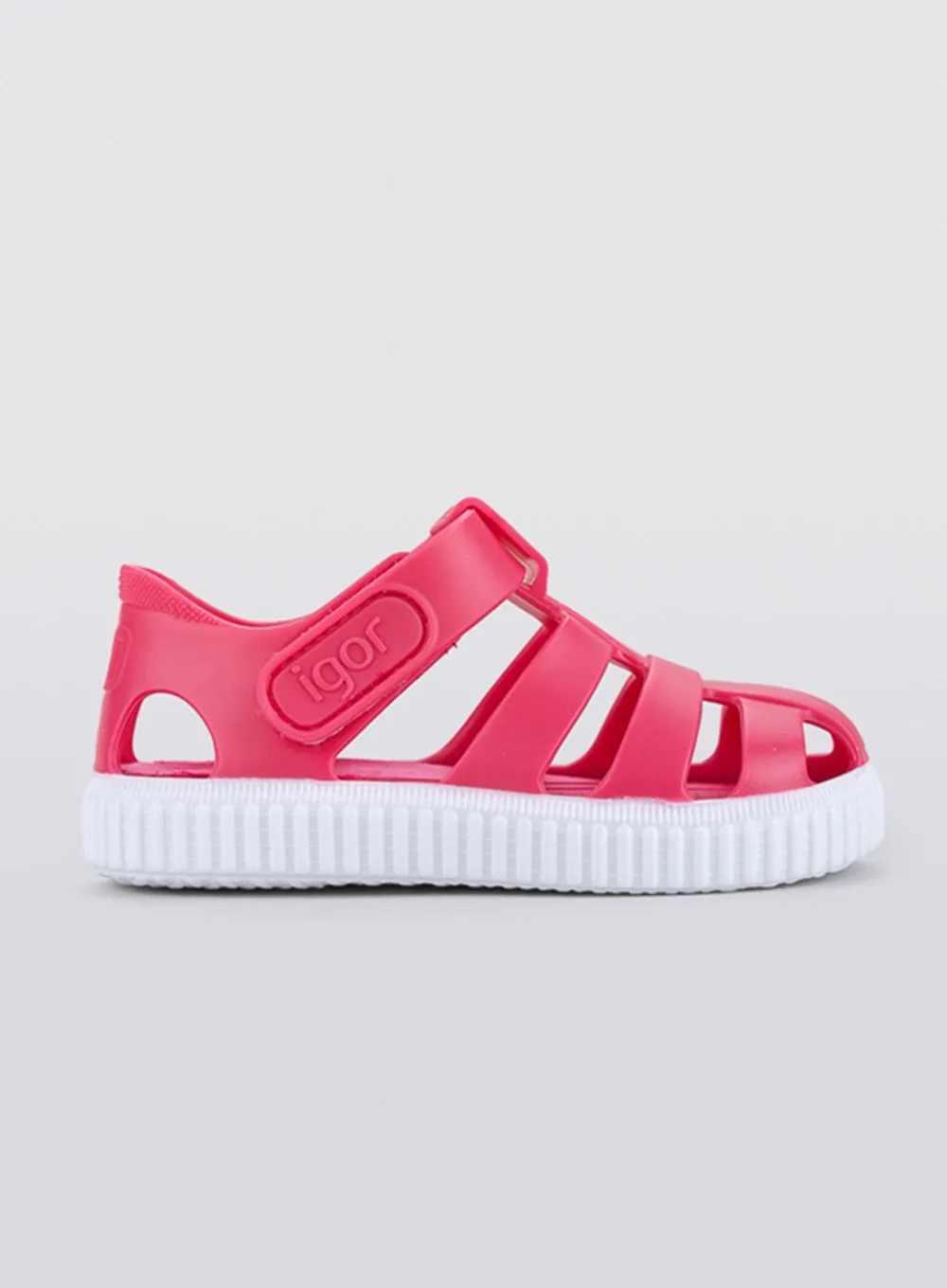 Igor Nico Fisherman Jelly Sandals in Fuchsia