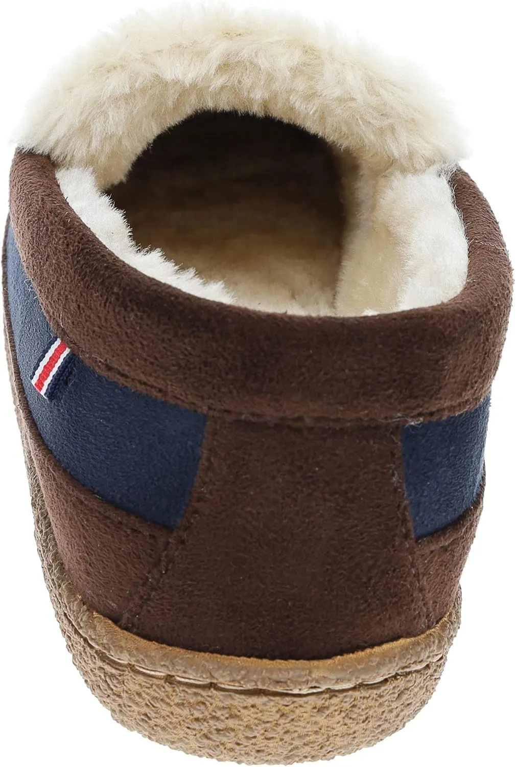 IZOD Men Classic Moccasin Slipper - Warm, Soft, Slip On