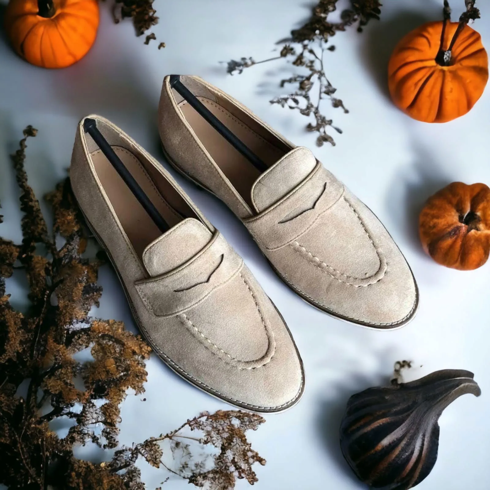 Jack Marc Men's Suede Loafer For Casual and Formal Wear