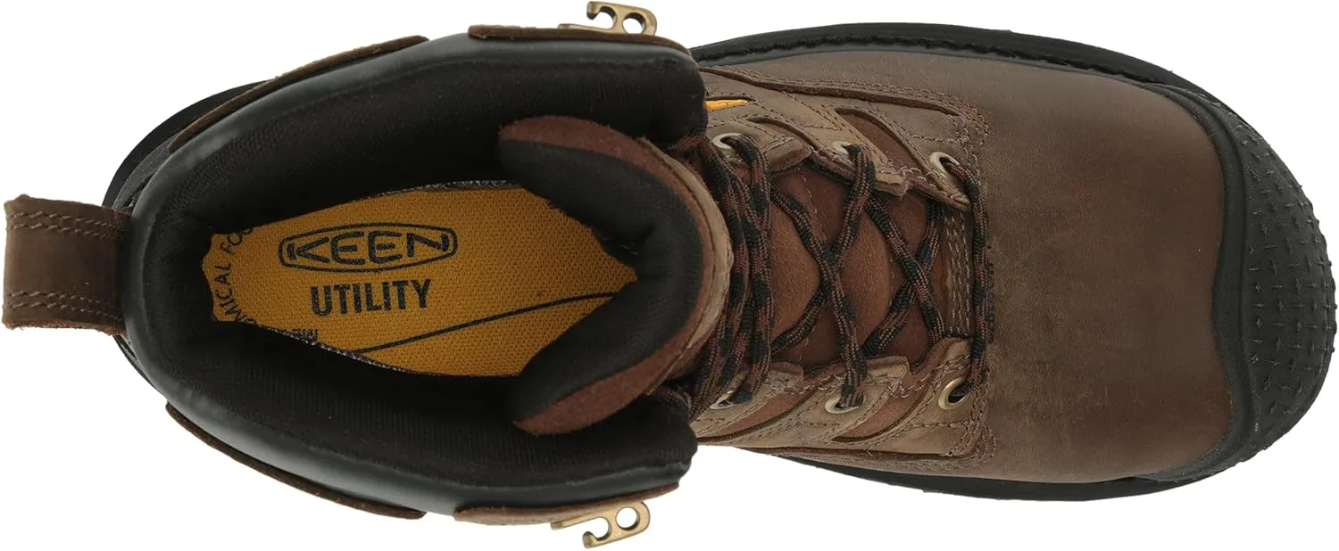 KEEN Utility Men's CSA Camden 6 Composite Toe Waterproof Heavy Duty Work Boots