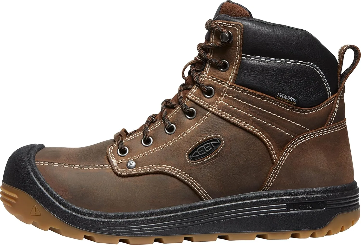 KEEN Utility Men's Fort Wayne 6" Waterproof Composite Toe Wedge Work Boot