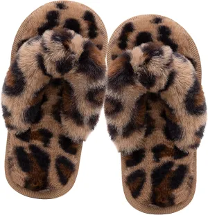 Kids Flip Flop Slippers Soft Plush Fuzzy House Home Thong Slippers for Boys and Girls Open Toe Indoor Outdoor Warm Comfy Slip On