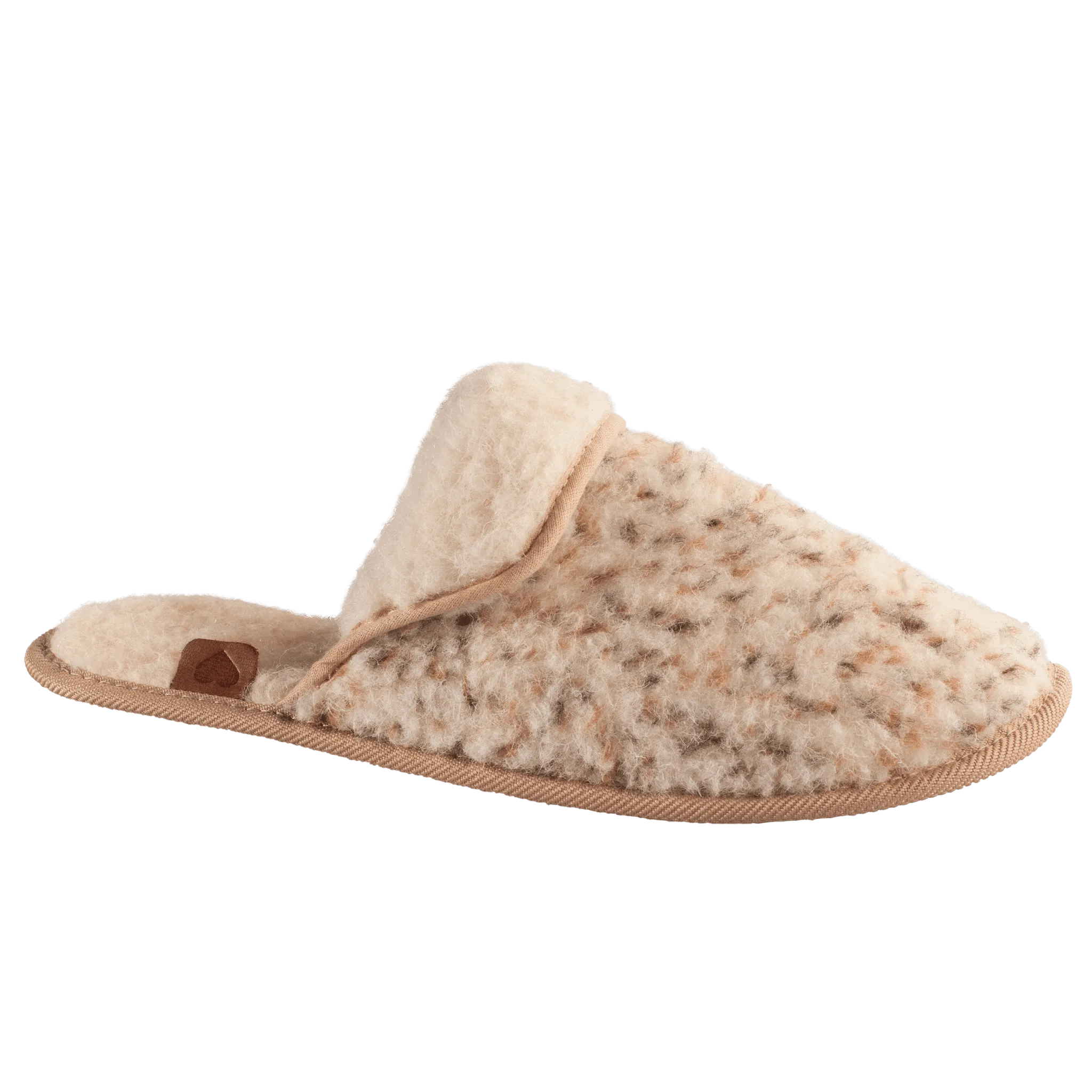 Lambswool slippers Pähni - Beige