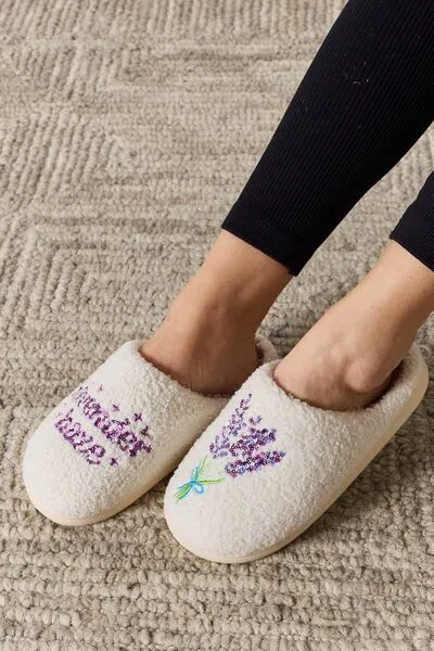 Lavender Haze Sequin Slippers
