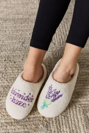Lavender Haze Sequin Slippers