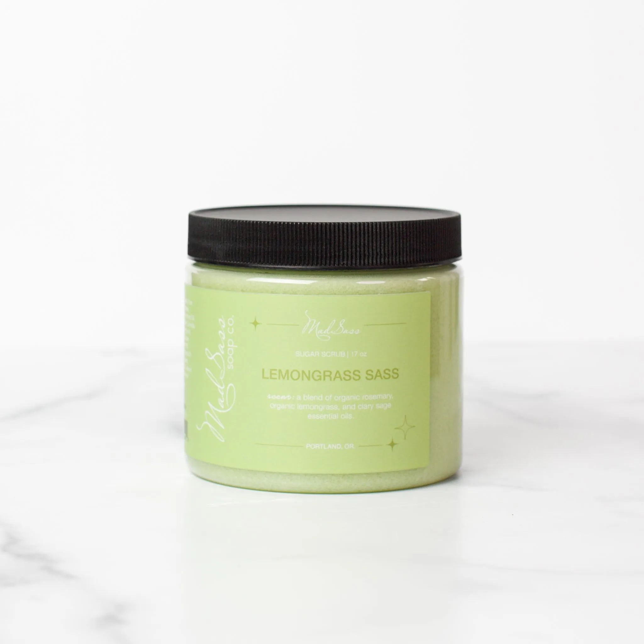Lemongrass Sass - Emulsified Sugar Scrub