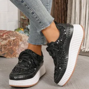 Louisa Sequin Sneakers