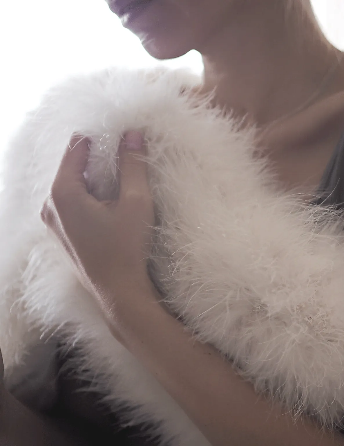 Lourdes - Jacket in Ivory