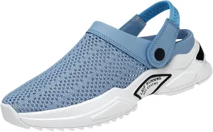 Men s orthopedic hollow-out summer sandalsThick Sole Slip-On Knitted ClogsBreathable Knitted Mesh Sandals with Arch Support
